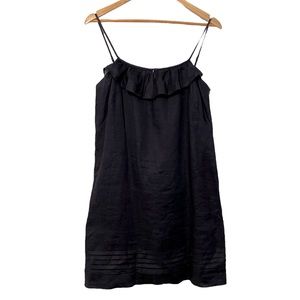 Loft Dress with Pleated Hem